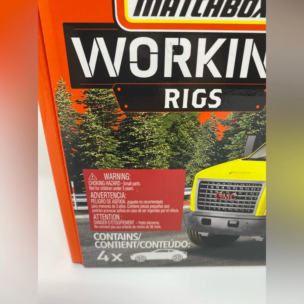 2021‎ Matchbox Working Rigs 4-Pack